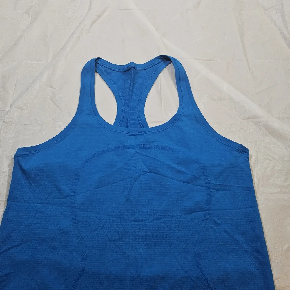 Lululemon Swiftly Tech Racerback Tank Top 2.0 *Hip Length (Poolside) Size 12_10